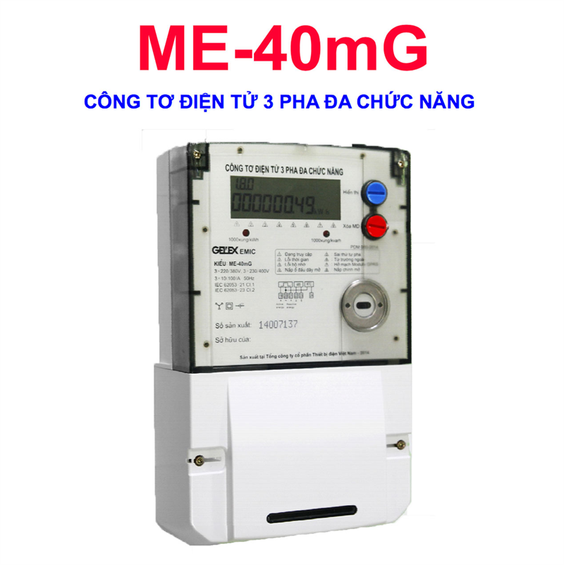 Công tơ điện 1 dây 2 pha EMIC 5/20A (Có giấy kiểm định) - Đồng hồ đo điện |  Shopee Việt Nam
